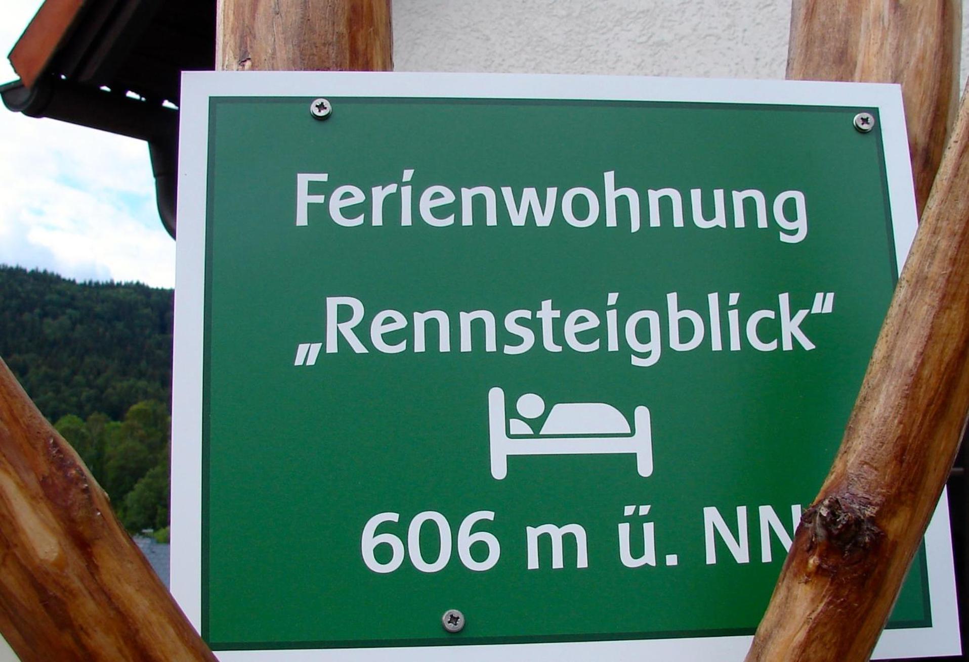 Ferienwohnung Rennsteigblick Зуль Экстерьер фото